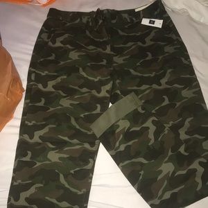 Camo khakis by Gap
